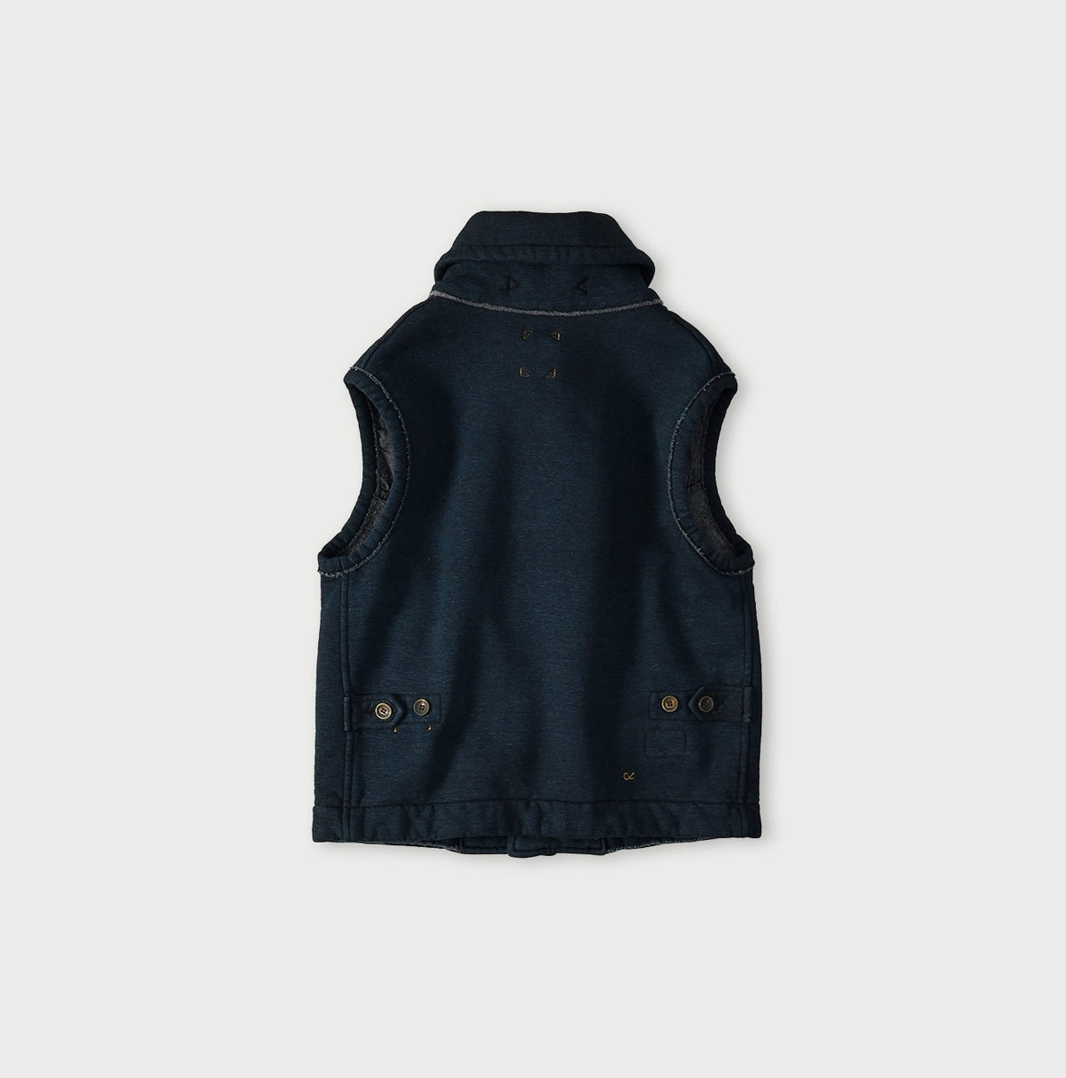 Indigo Hokkaido Fleece 908 Vest (Size 4)