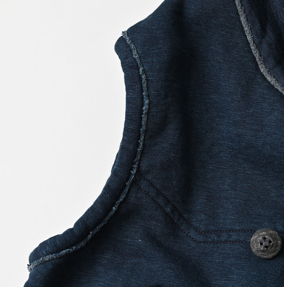Indigo Hokkaido Fleece 908 Vest (Size 4)