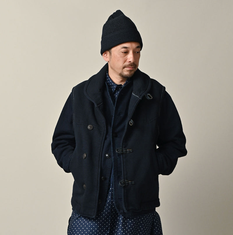 Indigo Hokkaido Fleece 908 Vest (Size 4)