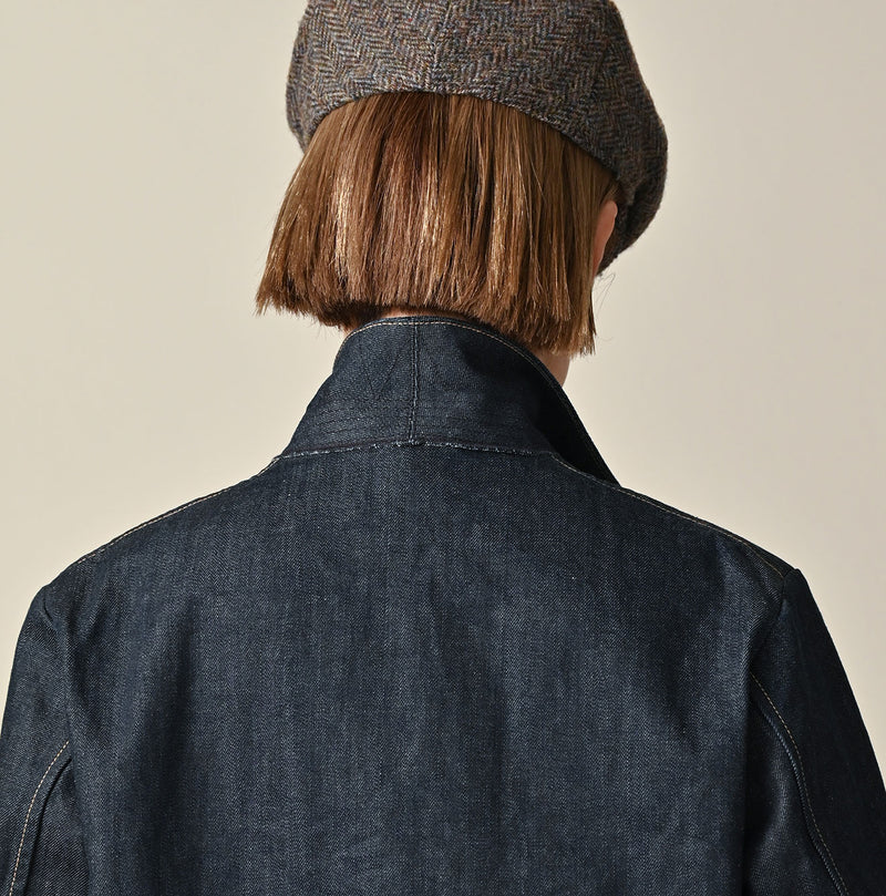 45R Rye Mugi Denim 908 Cardigan Jacket