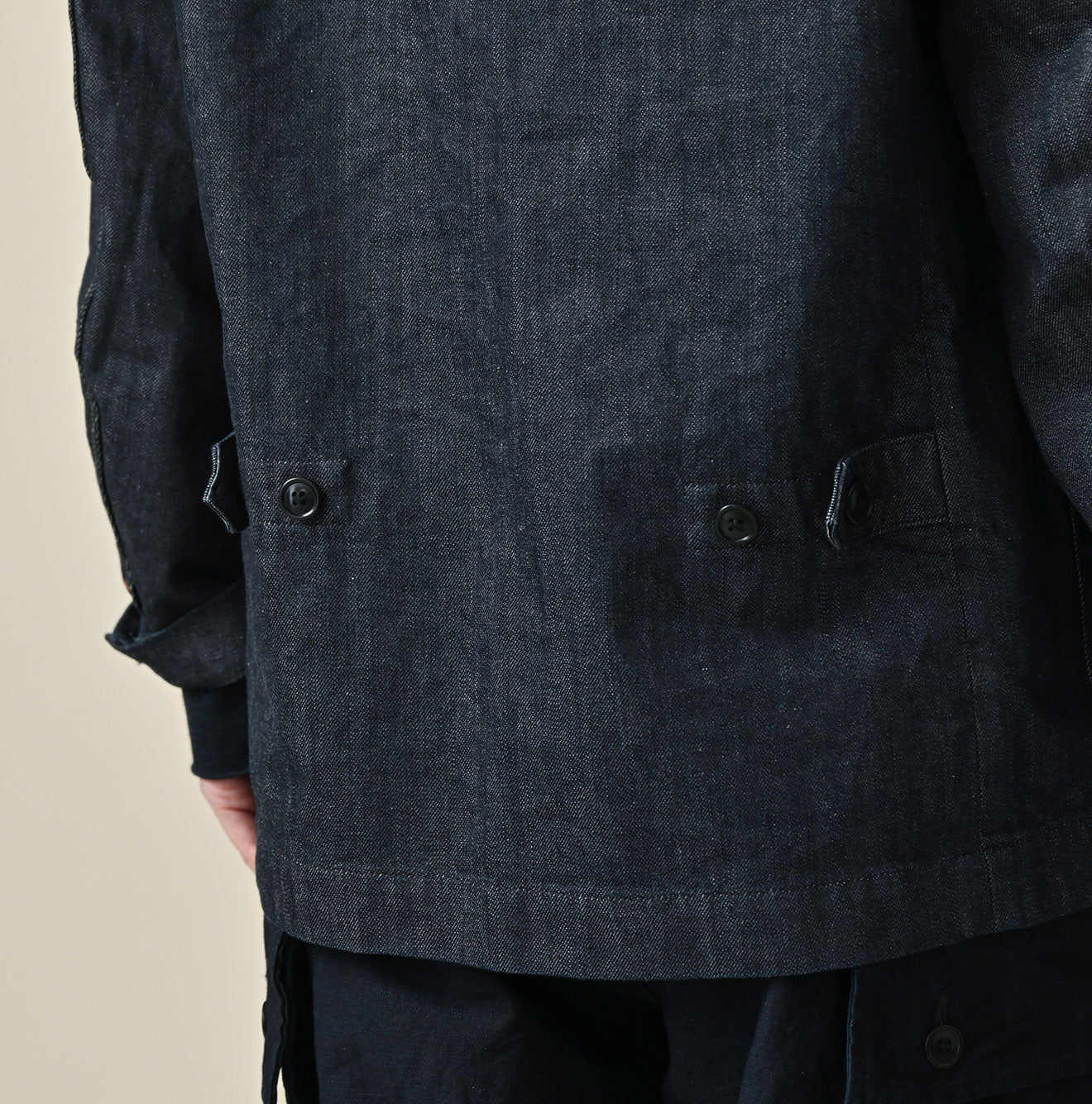 45R Rye Mugi Denim 908 Cardigan Jacket