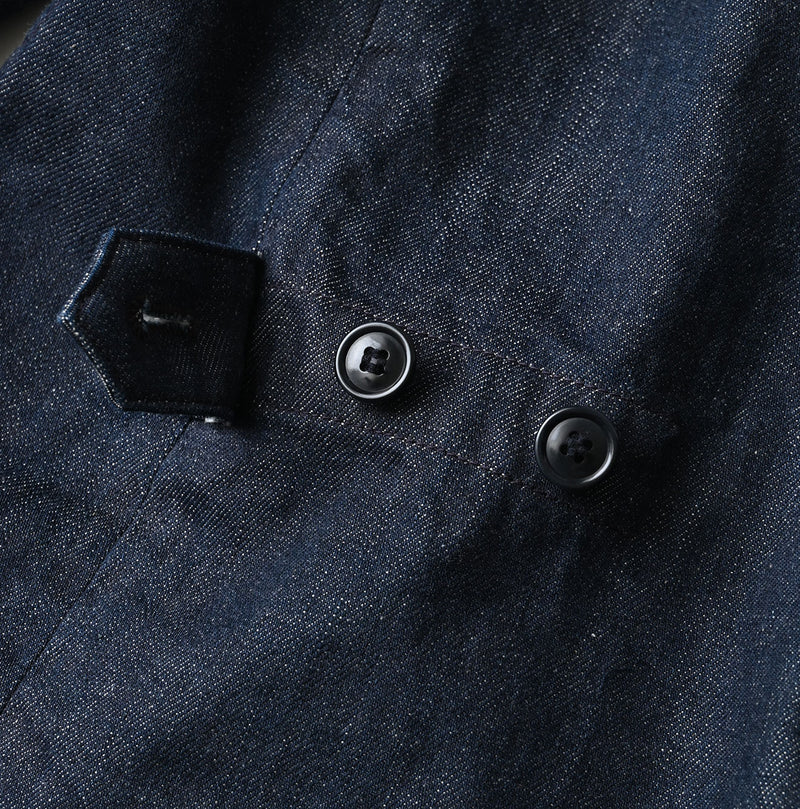 45R Rye Mugi Denim 908 Cardigan Jacket