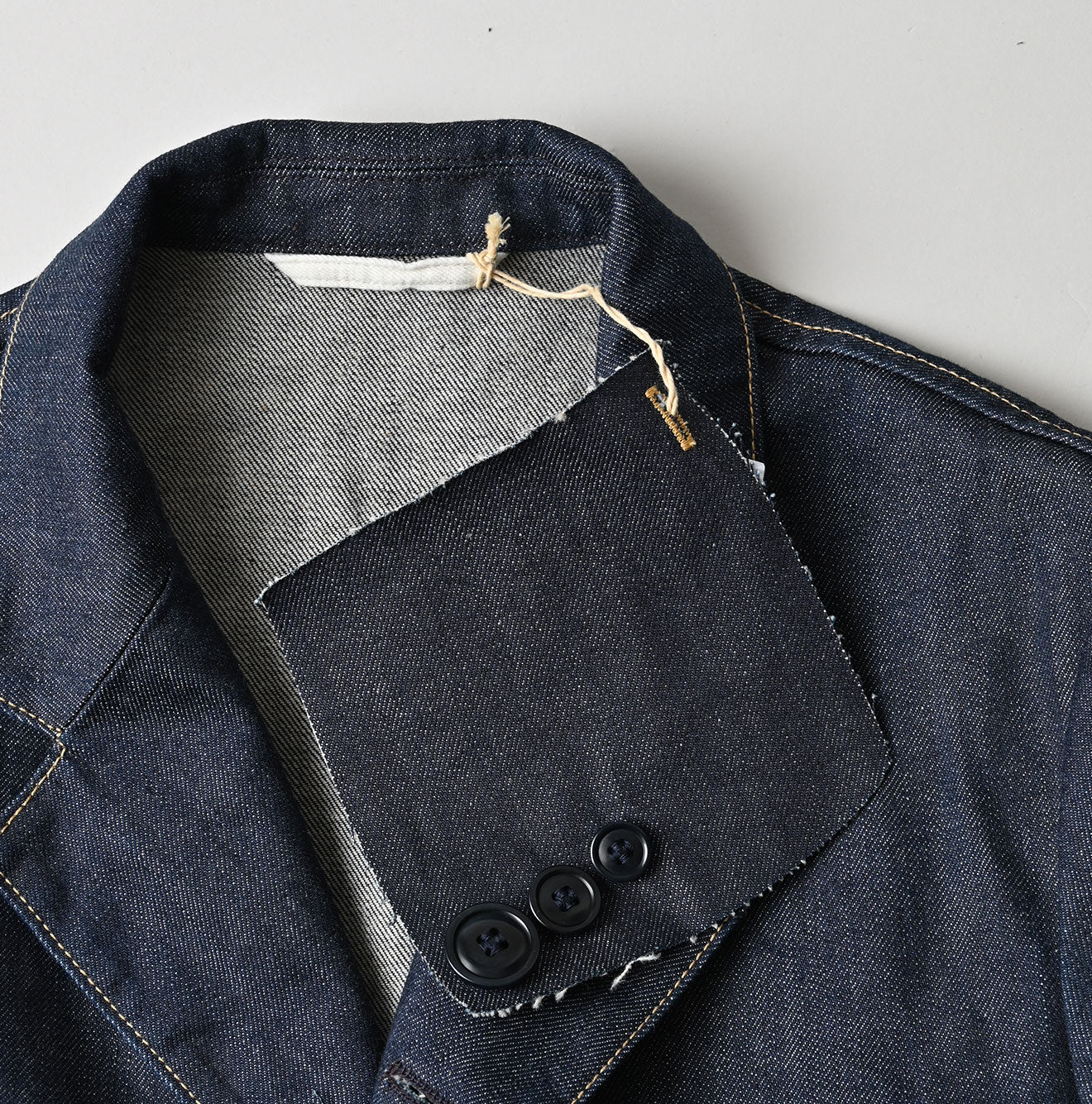 45R Rye Mugi Denim 908 Cardigan Jacket