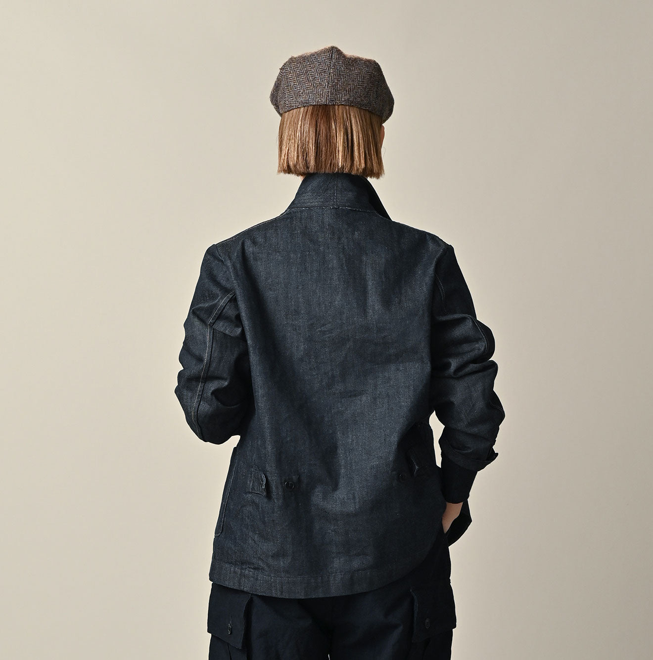 45R Rye Mugi Denim 908 Cardigan Jacket