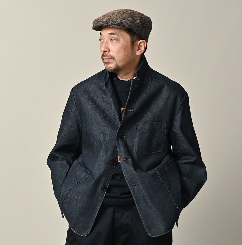 45R Rye Mugi Denim 908 Cardigan Jacket
