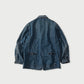 45R Rye Mugi Denim 908 Cardigan Jacket Distressed