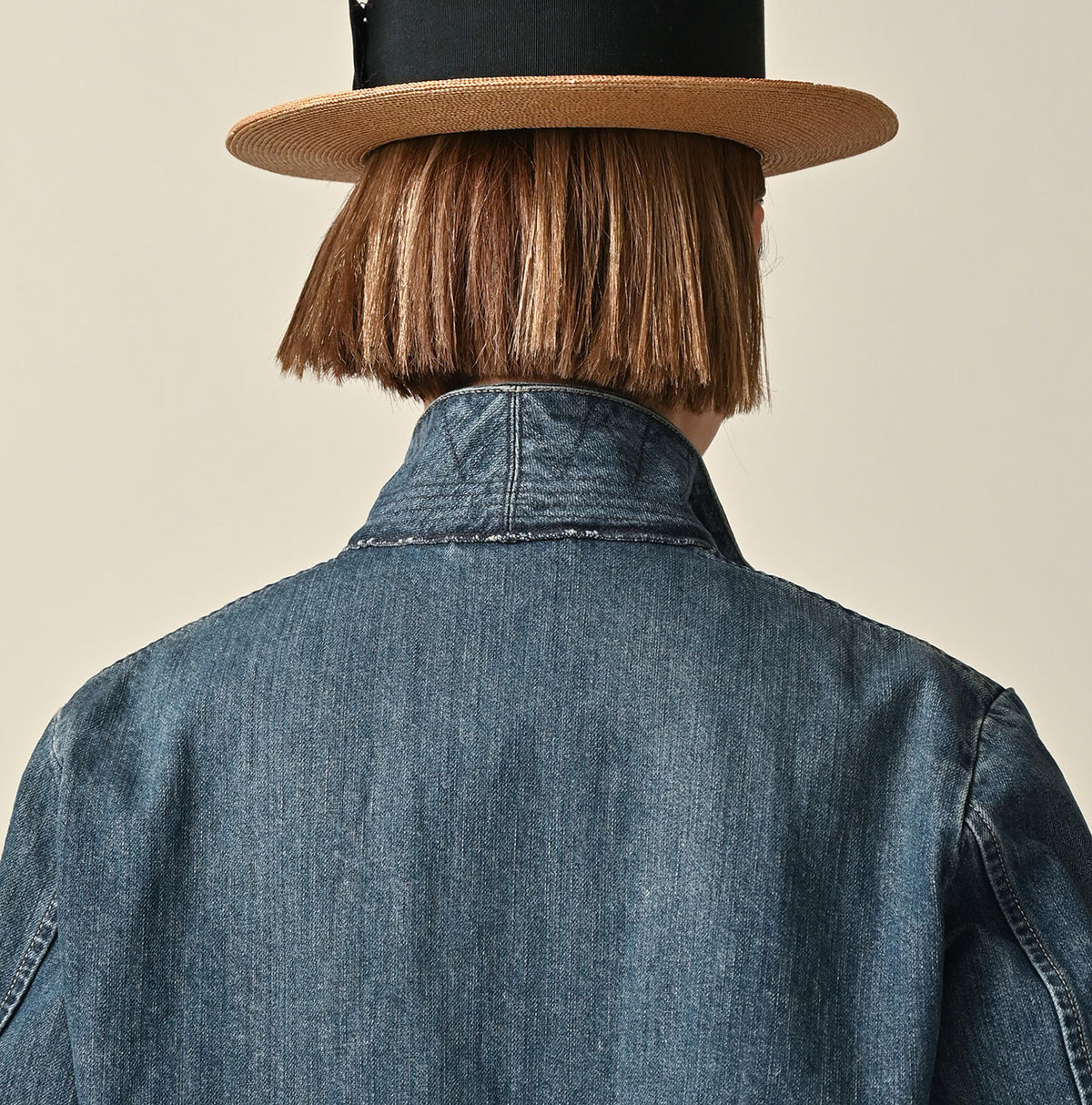 45R Rye Mugi Denim 908 Cardigan Jacket Distressed