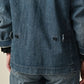 45R Rye Mugi Denim 908 Cardigan Jacket Distressed