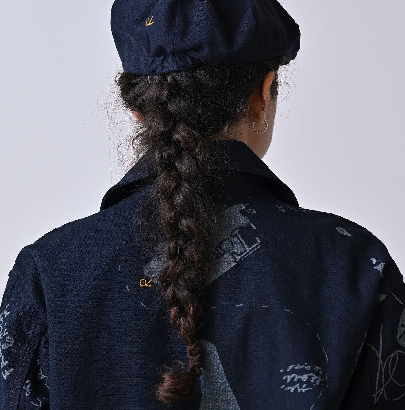 45R Indigo Duck 908 Graffiti Coverall