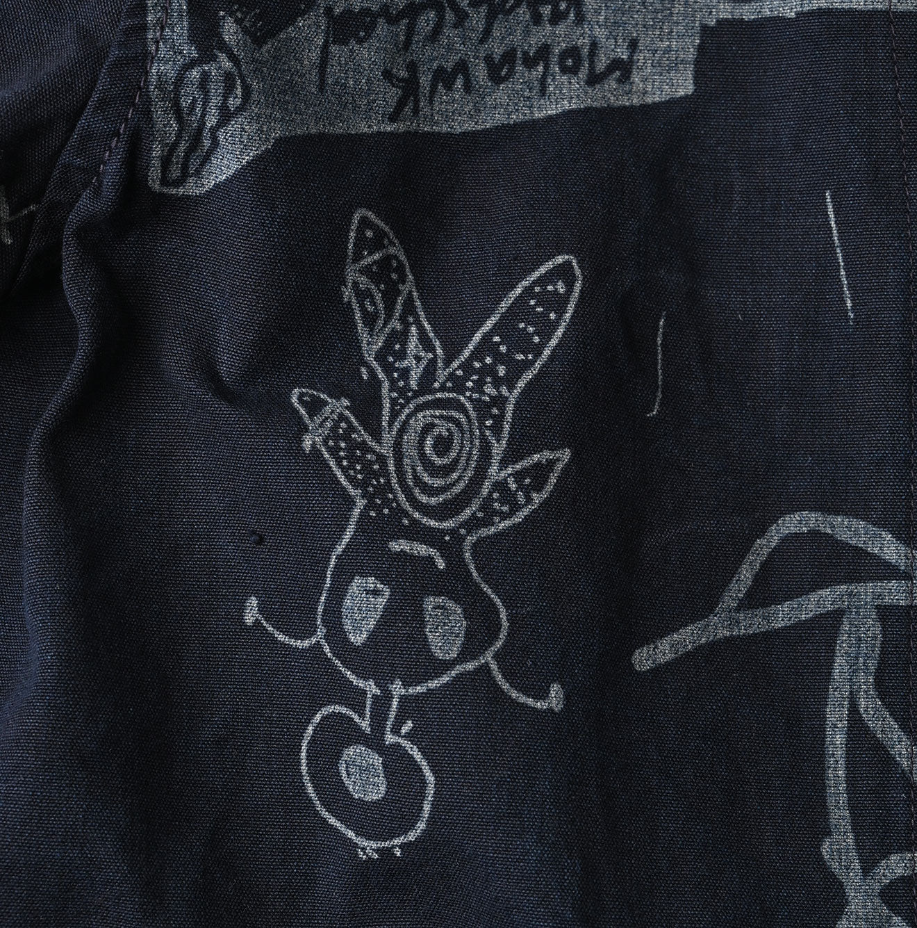 45R Indigo Duck 908 Graffiti Coverall