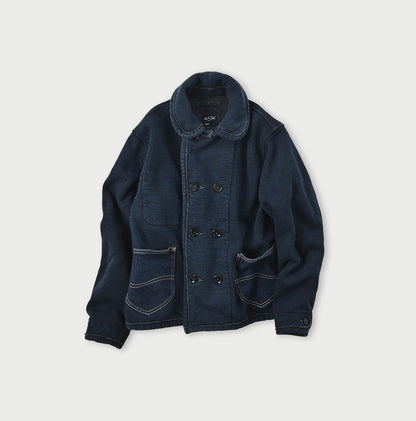 Indigo Hokkaido Cotton Fleece 908 Tyrolean Jacket