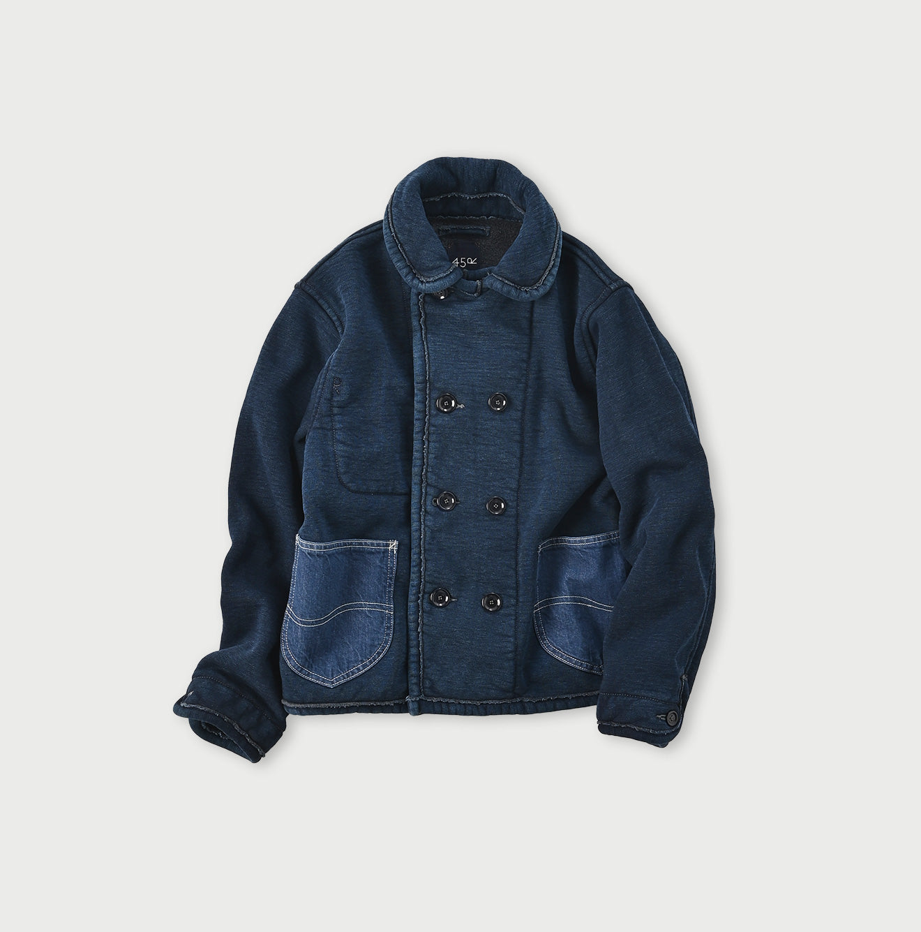 Indigo Hokkaido Cotton Fleece 908 Tyrolean Jacket