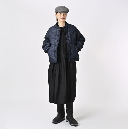 Indigo 45 Petit Denim 908 Stand Collar Blouson - 45R by 45rpm studio