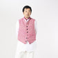 45R Linen Silk Tweed 908 Vest