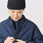 45R Indigo 45 Petit Denim 908 Stand Collar Blouson Distressed