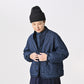 45R Indigo 45 Petit Denim 908 Stand Collar Blouson Distressed