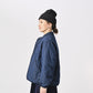 45R Indigo 45 Petit Denim 908 Stand Collar Blouson Distressed