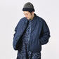 45R Indigo 45 Petit Denim 908 Stand Collar Blouson Distressed