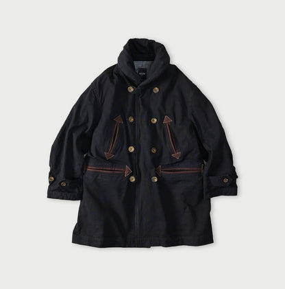 45R Indigo High-Density Duck Canadian Coat