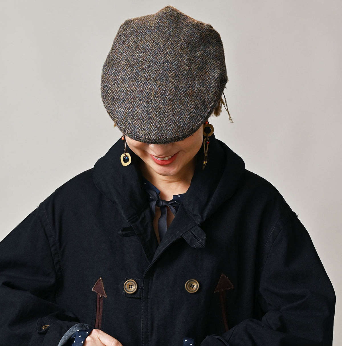 45R Indigo High-Density Duck Canadian Coat