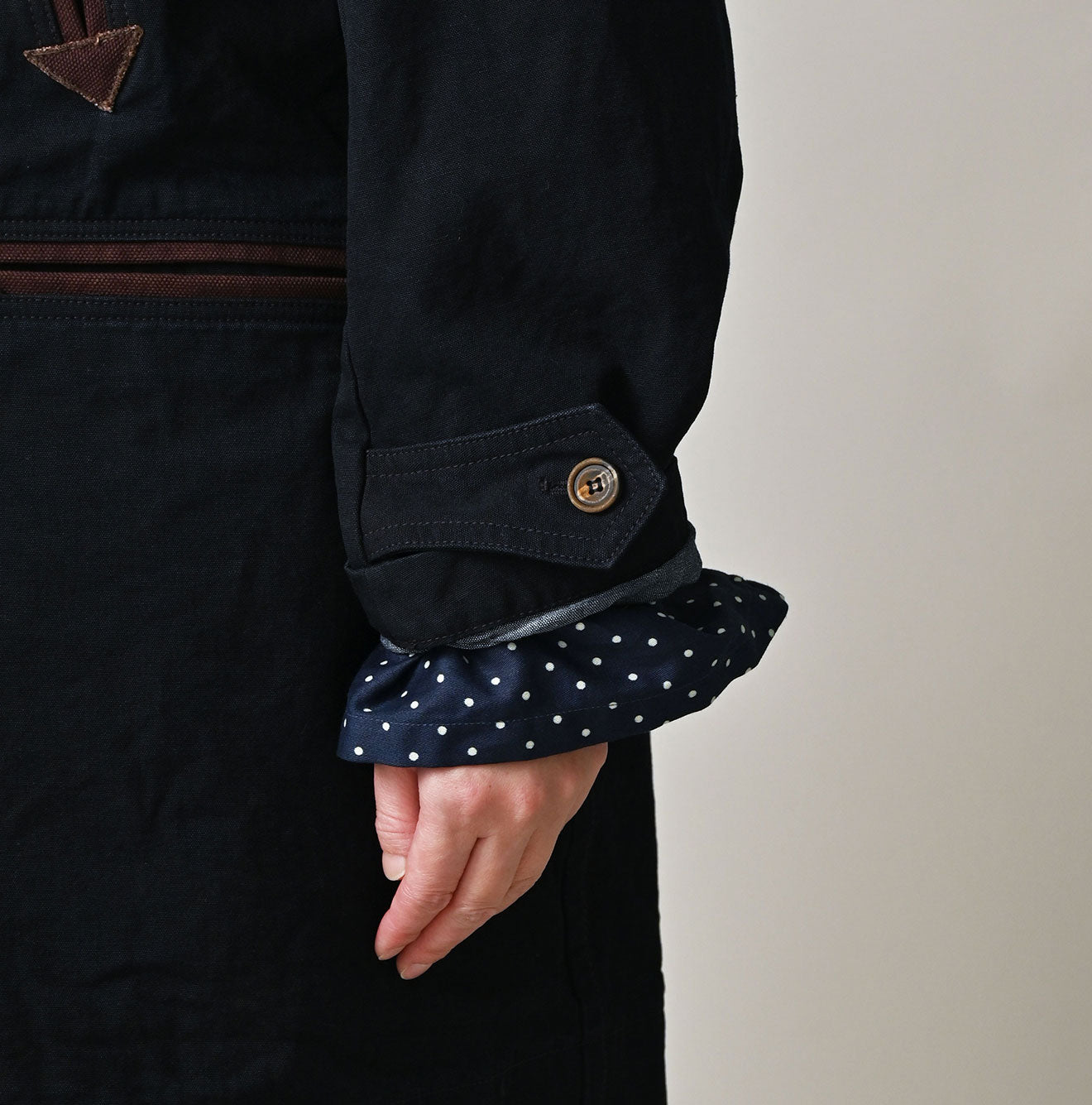 45R Indigo High-Density Duck Canadian Coat