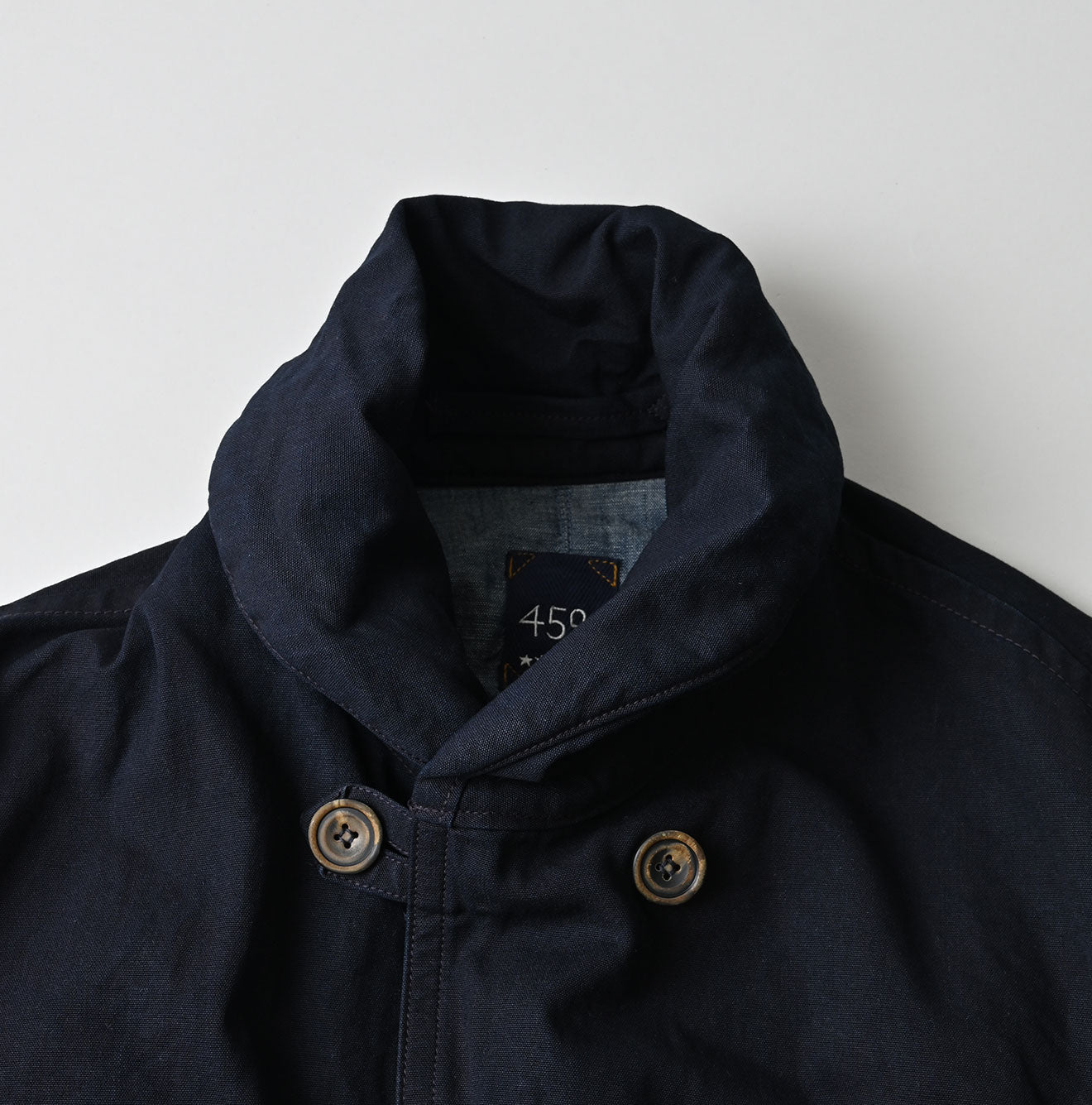 45R Indigo High-Density Duck Canadian Coat