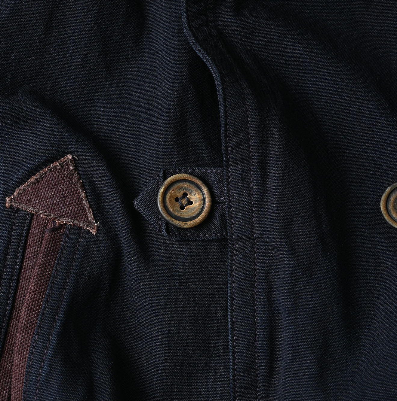 45R Indigo High-Density Duck Canadian Coat