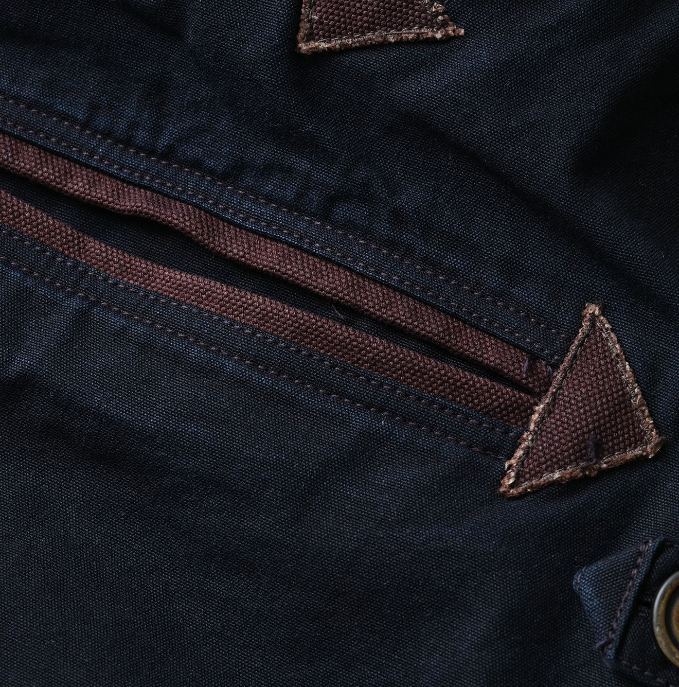 45R Indigo High-Density Duck Canadian Coat