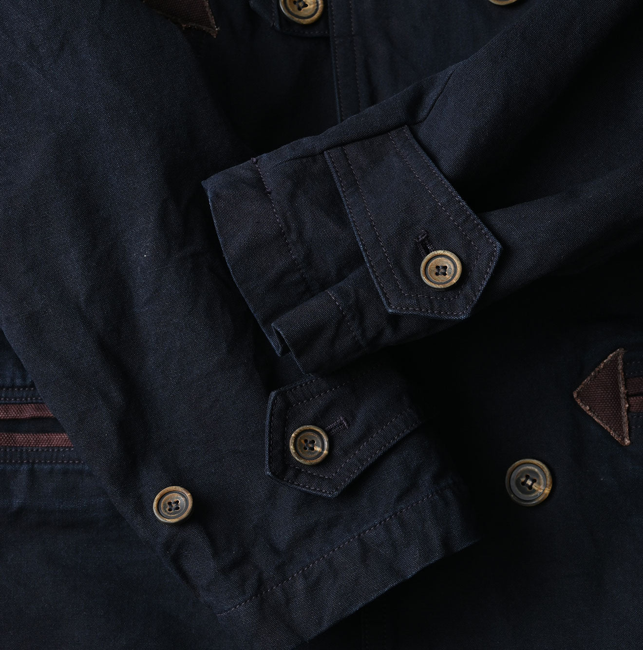 45R Indigo High-Density Duck Canadian Coat