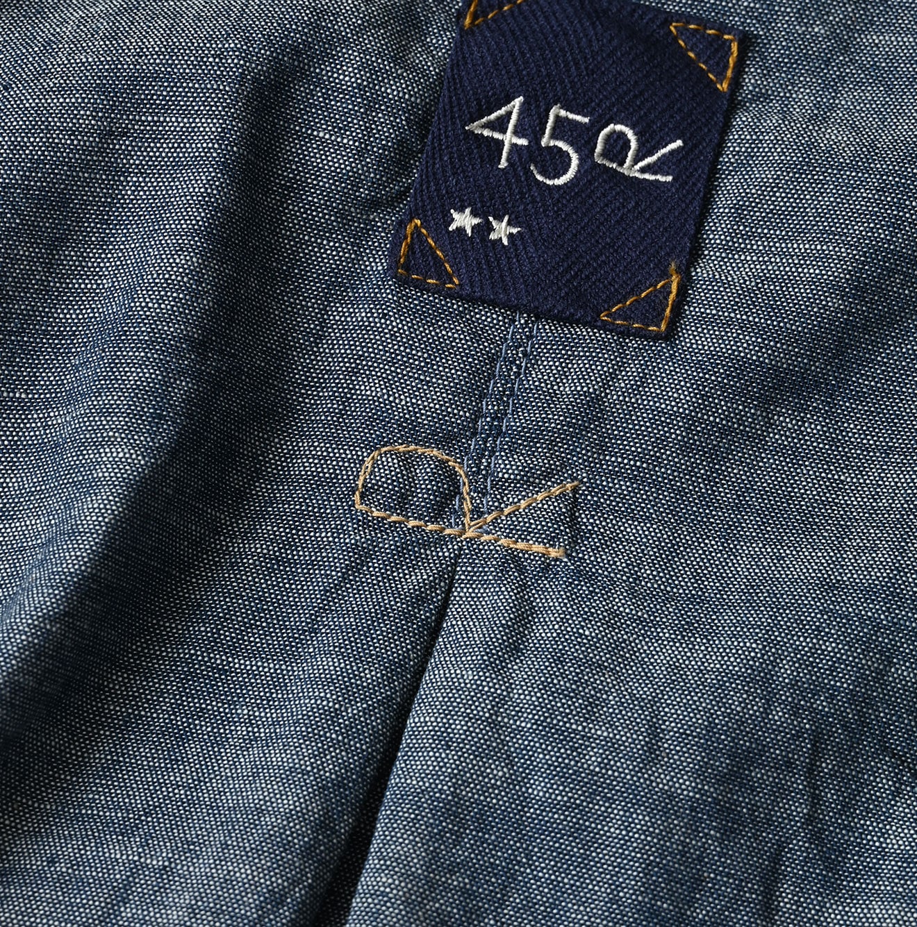 45R Indigo High-Density Duck Canadian Coat
