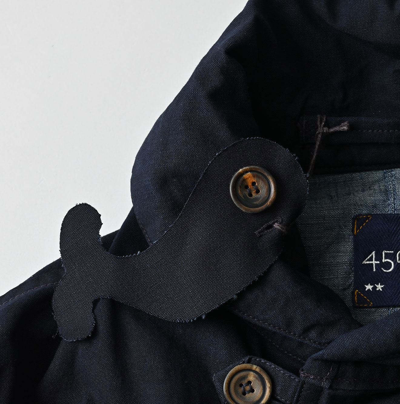 45R Indigo High-Density Duck Canadian Coat