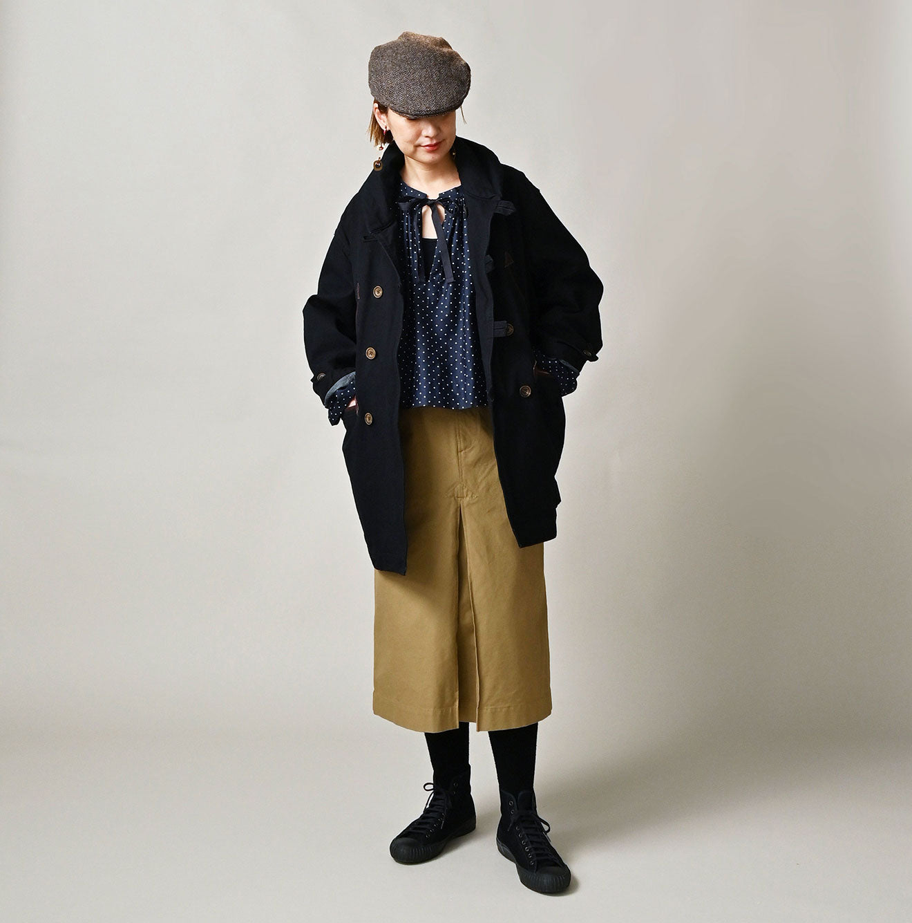 45R Indigo High-Density Duck Canadian Coat