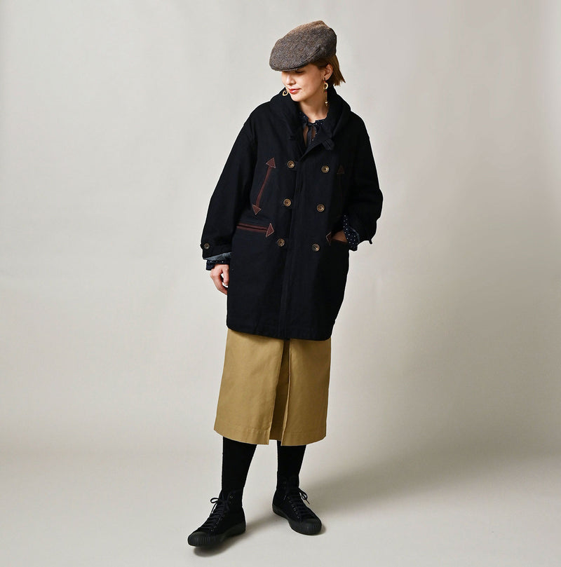 45R Indigo High-Density Duck Canadian Coat