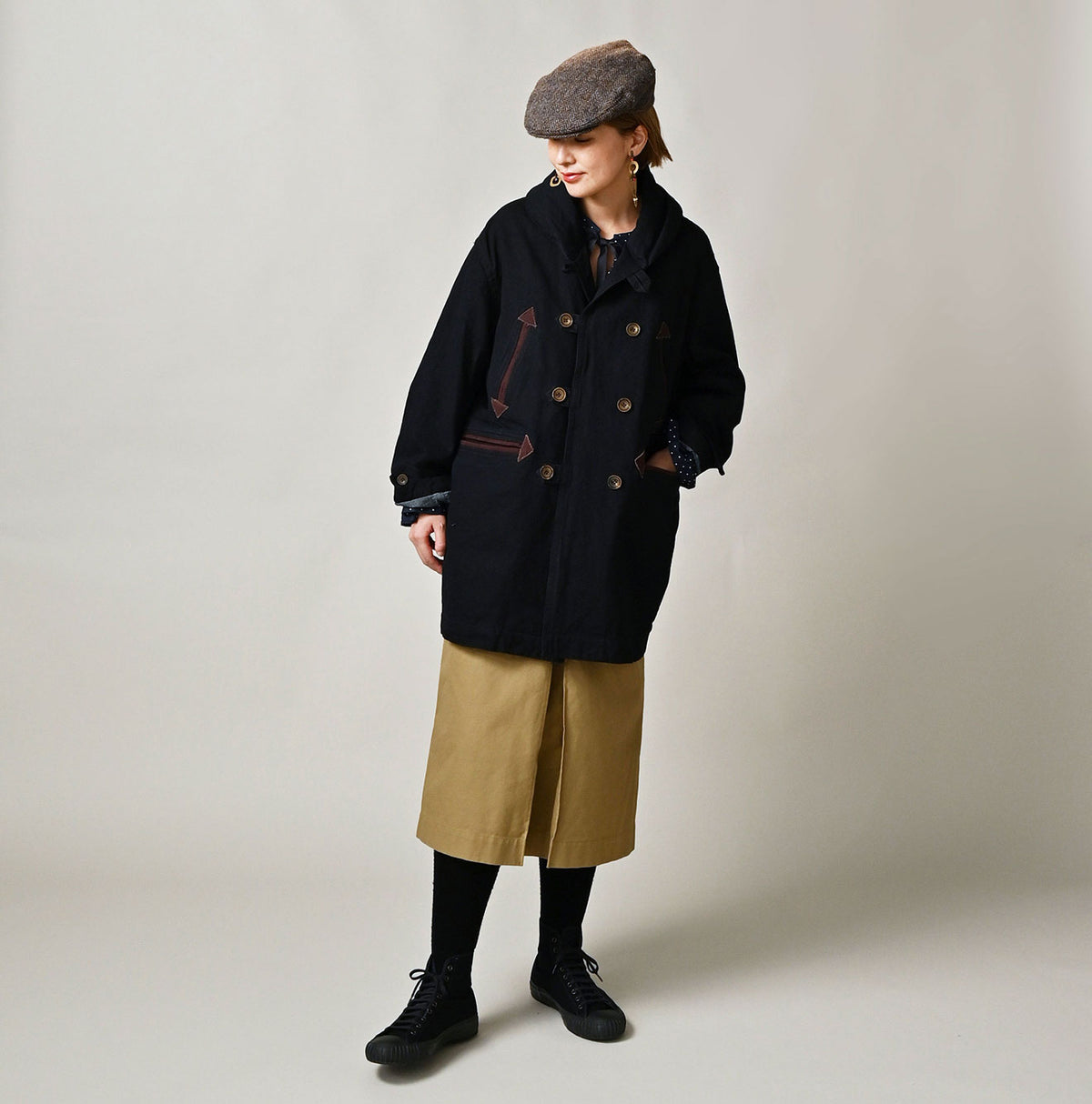 45R Indigo High-Density Duck Canadian Coat