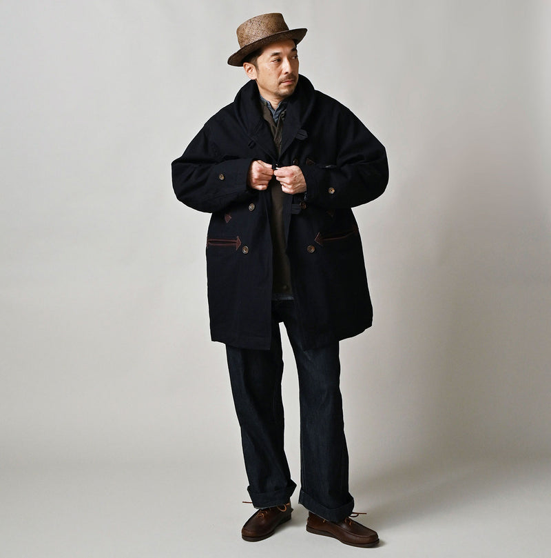 45R Indigo High-Density Duck Canadian Coat