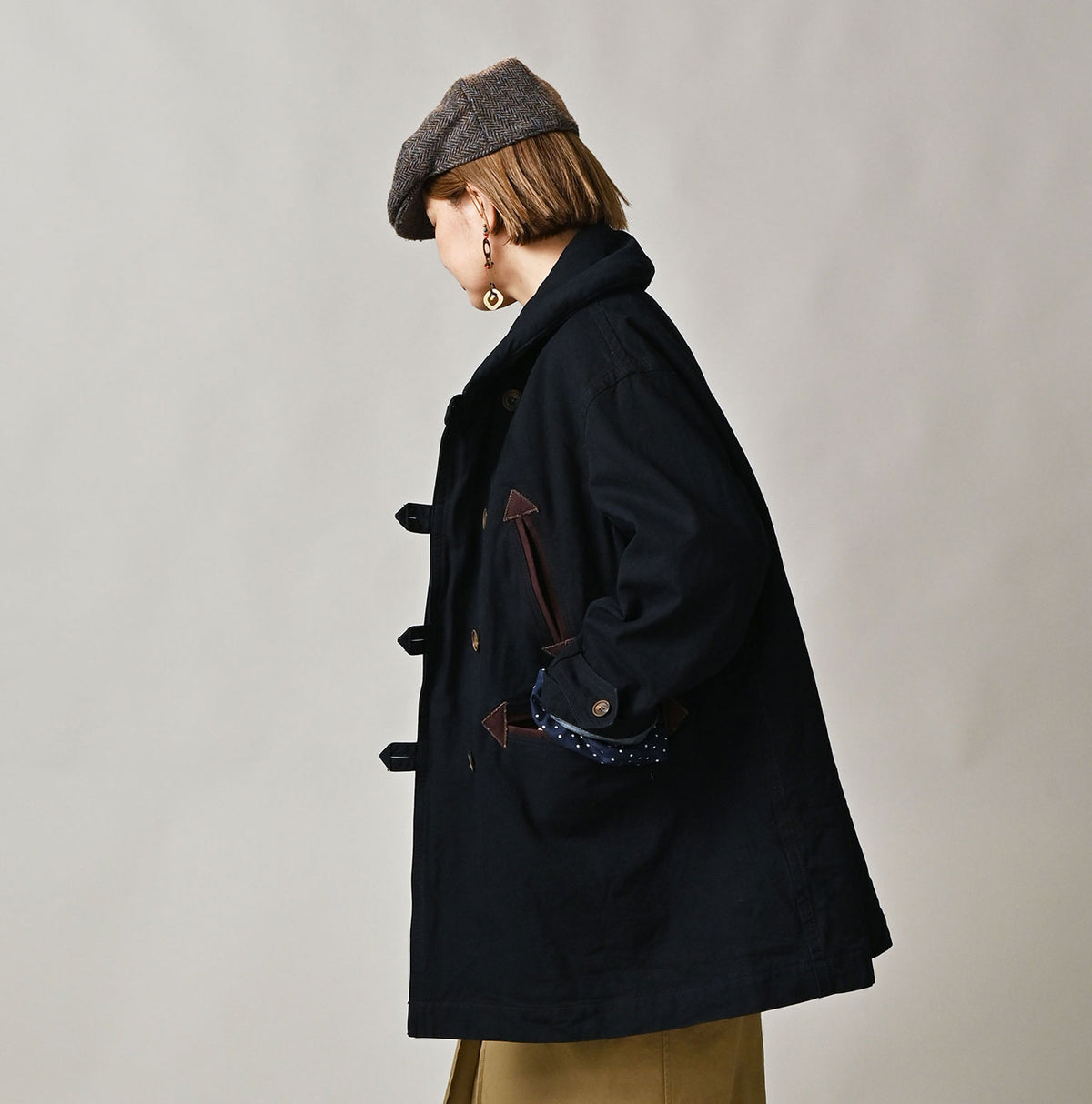 45R Indigo High-Density Duck Canadian Coat