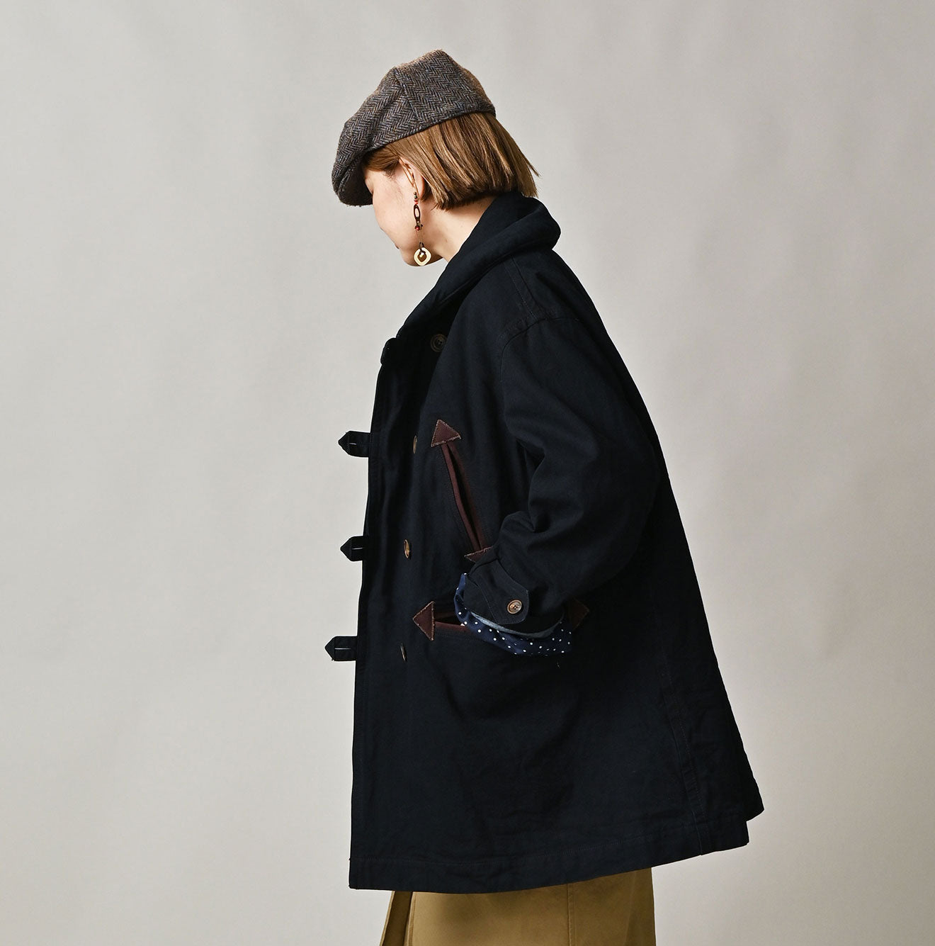 45R Indigo High-Density Duck Canadian Coat