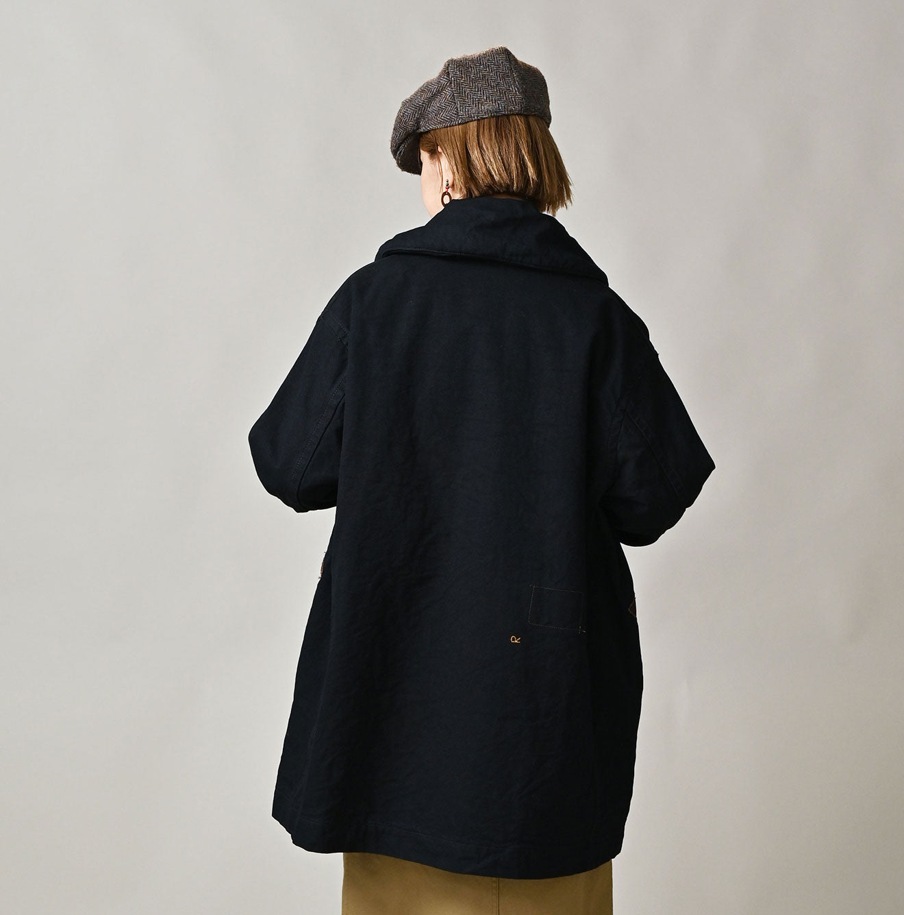45R Indigo High-Density Duck Canadian Coat