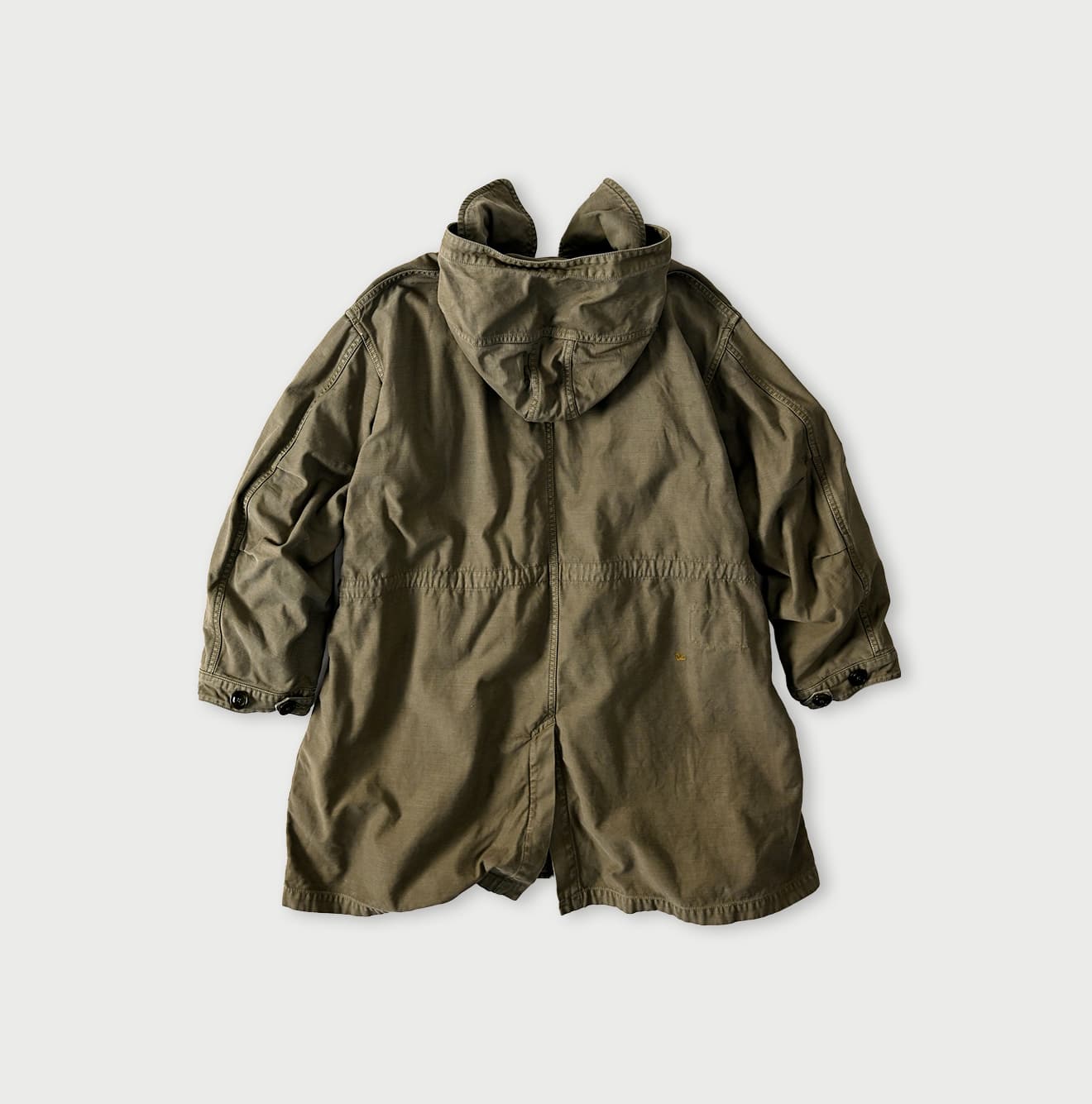 45R Back Sateen × Nylon Fleece 908 Canadian Mods Coat