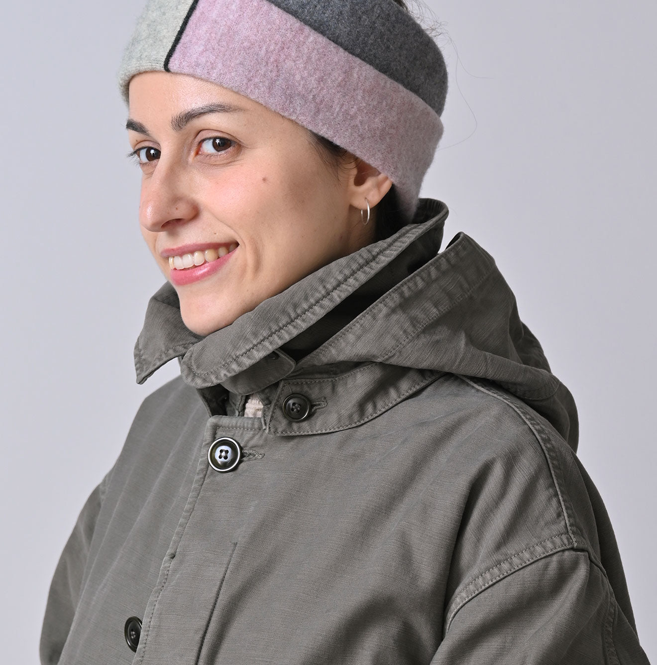 45R Back Sateen × Nylon Fleece 908 Canadian Mods Coat - Image 9