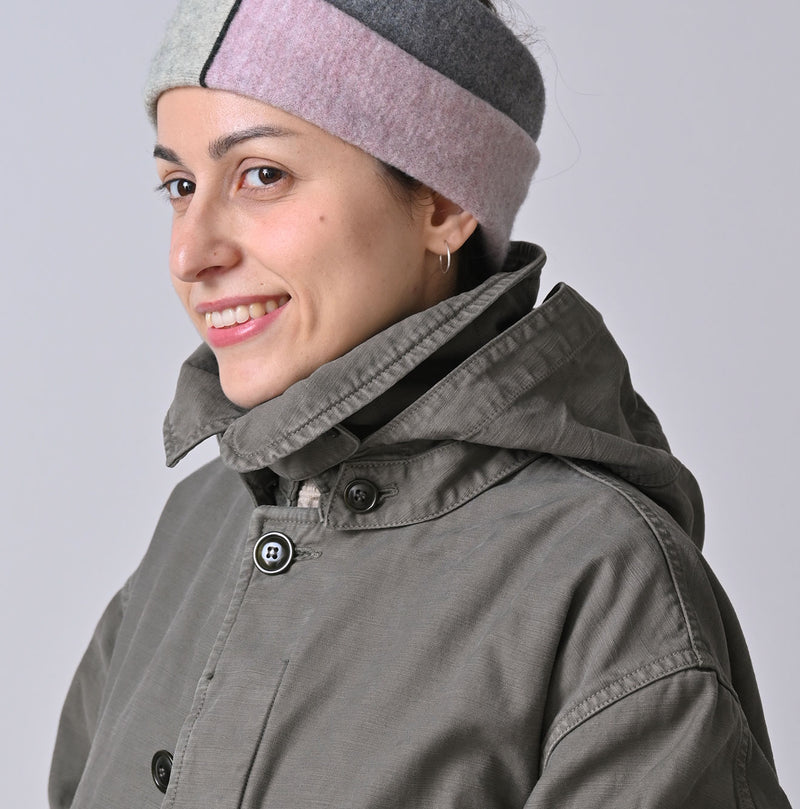 45R Back Sateen × Nylon Fleece 908 Canadian Mods Coat - Image 9