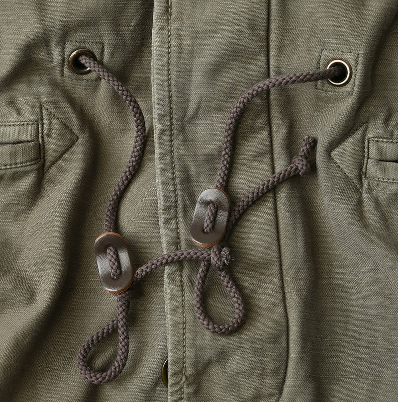 45R Back Sateen × Nylon Fleece 908 Canadian Mods Coat