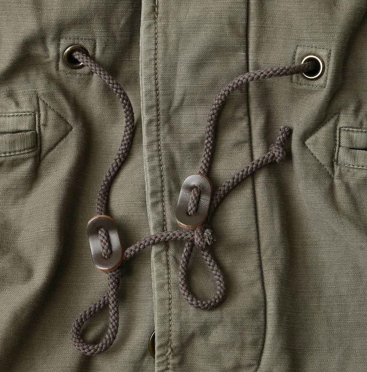 45R Back Sateen × Nylon Fleece 908 Canadian Mods Coat