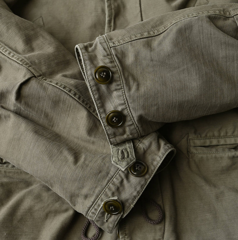 45R Back Sateen × Nylon Fleece 908 Canadian Mods Coat