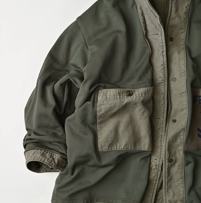 45R Back Sateen × Nylon Fleece 908 Canadian Mods Coat - Image 23