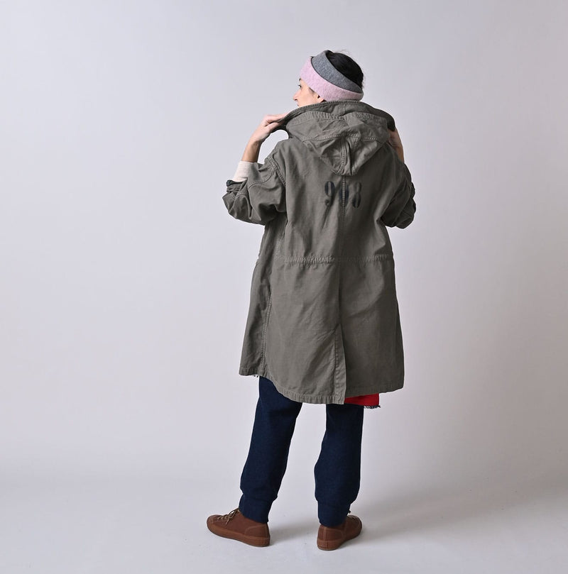 45R Back Sateen × Nylon Fleece 908 Canadian Mods Coat - Image 4