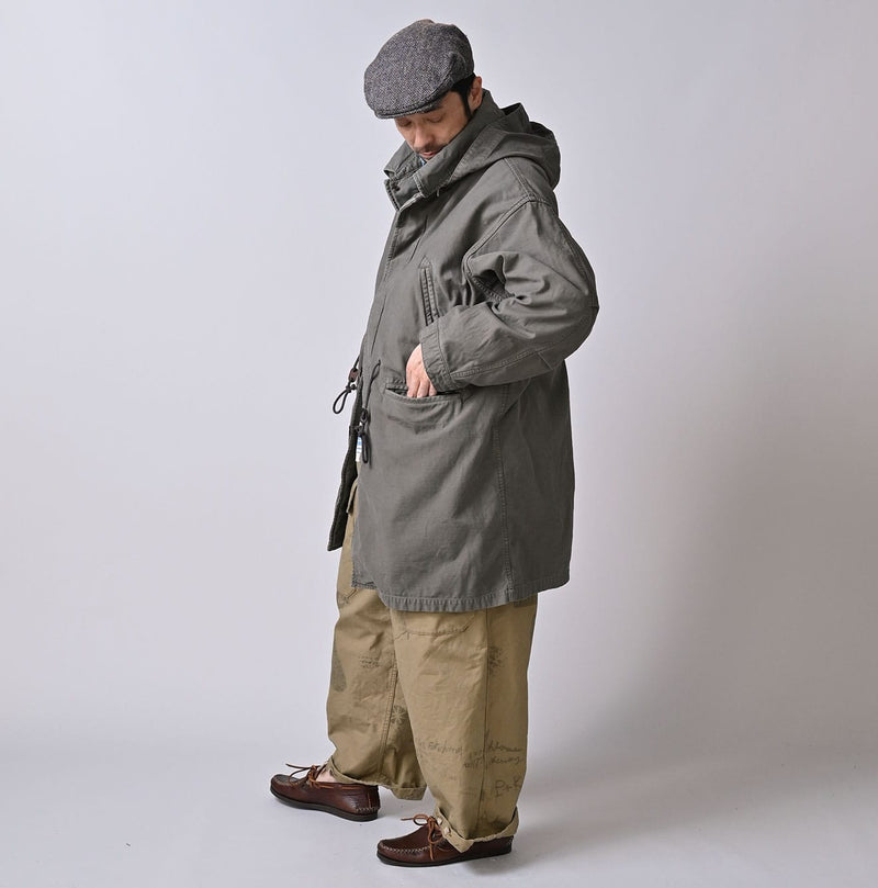 45R Back Sateen × Nylon Fleece 908 Canadian Mods Coat
