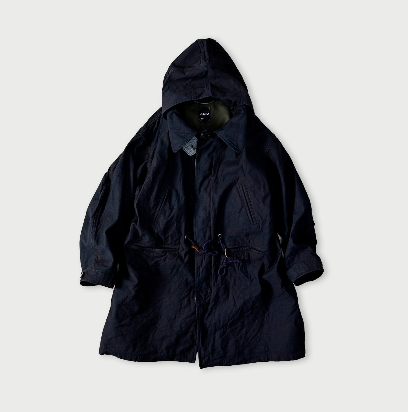 45R Back Sateen × Nylon Fleece 908 Canadian Mods Coat