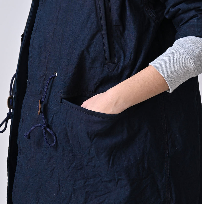 45R Back Sateen × Nylon Fleece 908 Canadian Mods Coat