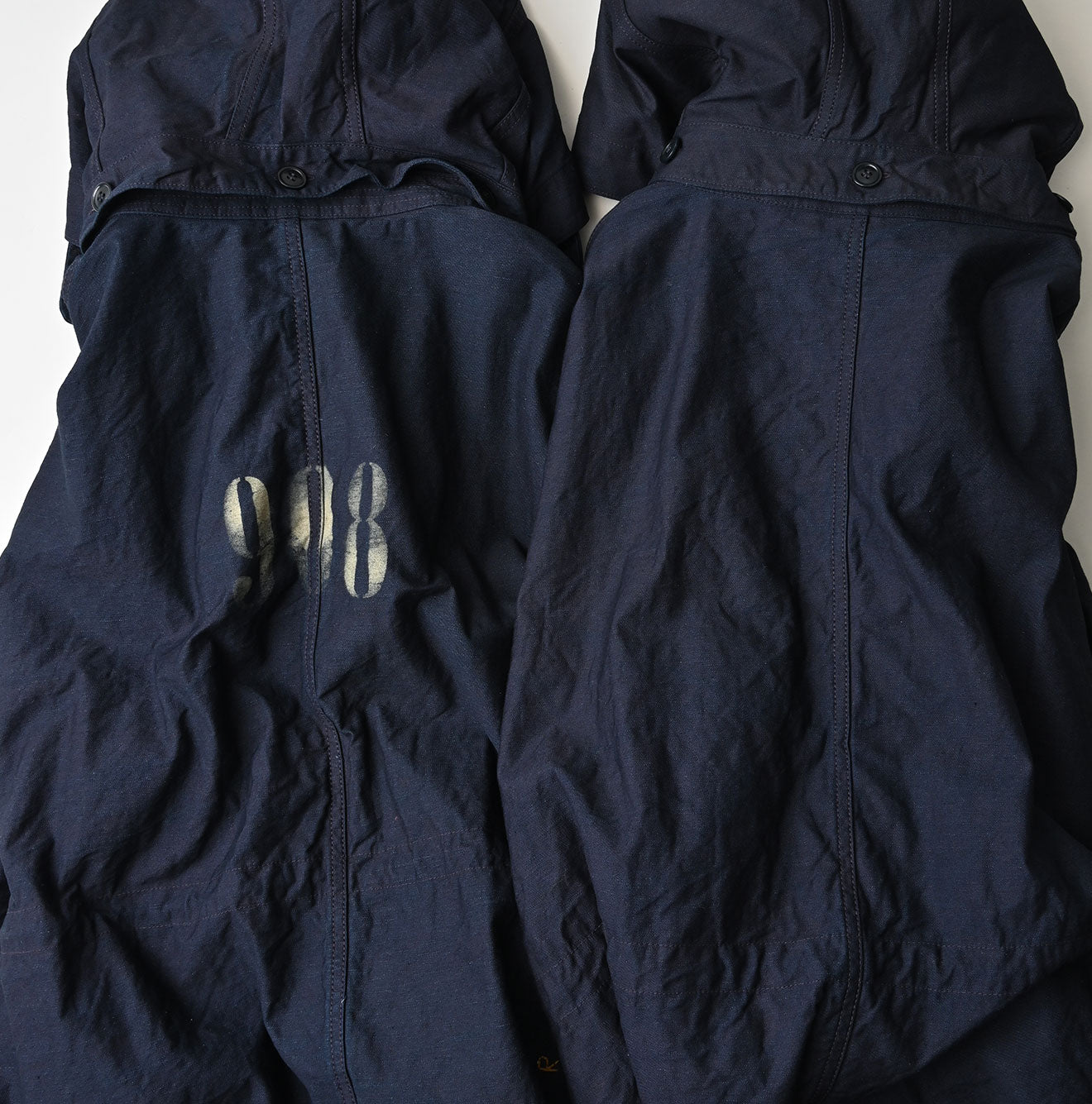 45R Back Sateen × Nylon Fleece 908 Canadian Mods Coat